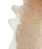 Beige and White Cowhide Rug #A21009