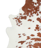 Brown and White Cowhide Rug #A21083