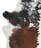 Brown and White Cowhide Rug #A21085