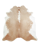 Beige and White Cowhide Rug #A21111