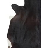 Solid Black Cowhide Rug #A21118