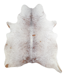 Salt and Pepper Brown Cowhide Rug #A21206