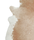 Beige and White Cowhide Rug #A21228