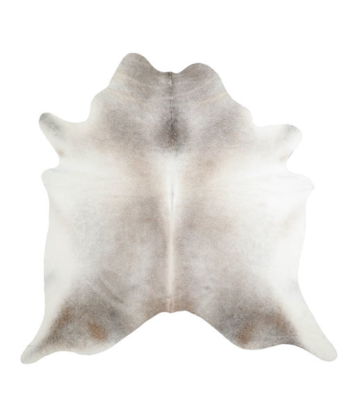 Grey with Beige Cowhide Rug #A21262