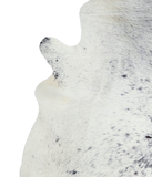 Salt and Pepper Black Cowhide Rug #A21305