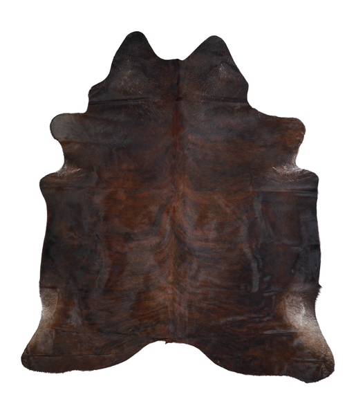 Dark Brindle Cowhide Rug #A21308