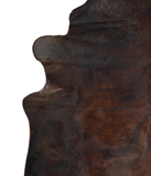 Dark Brindle Cowhide Rug #A21308