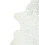 Salt and Pepper Black Cowhide Rug #A21312