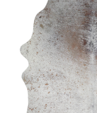 Salt and Pepper Brown Cowhide Rug #A21352