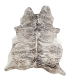 Grey Brindle Cowhide Rug #A21380