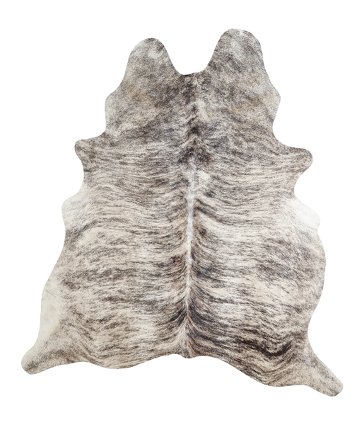 Grey Brindle Cowhide Rug #A21380