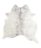 Grey Brindle Cowhide Rug #A21383