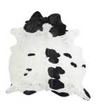 Black and White Cowhide Rug #A21425