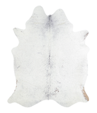 Salt and Pepper Black Cowhide Rug #A21493