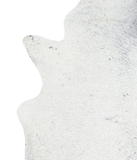 Salt and Pepper Black Cowhide Rug #A21493