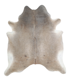 Grey with Beige Cowhide Rug #A21517