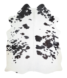 Black and White Cowhide Rug #A21529