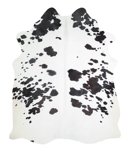 Black and White Cowhide Rug #A21529