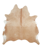 Beige Cowhide Rug #A21539