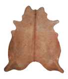 Solid Brown Cowhide Rug #A21561