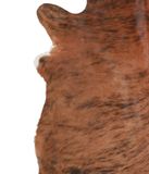 Medium Brindle Cowhide Rug #A21585