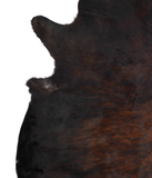 Dark Brindle Cowhide Rug #A21607