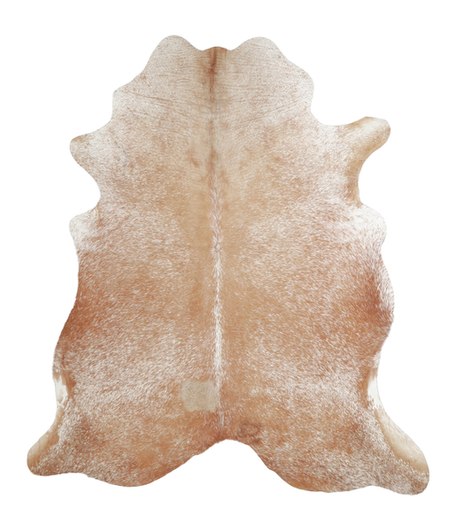 Salt and Pepper Brown Cowhide Rug #A21628