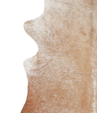 Salt and Pepper Brown Cowhide Rug #A21628