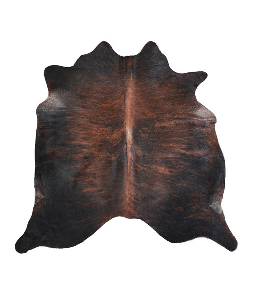 Dark Brindle Cowhide Rug #A21631