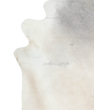 Grey with Beige Cowhide Rug #A21649