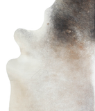 Grey with Beige Cowhide Rug #A21655