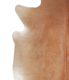 Solid Brown Cowhide Rug #A21691