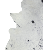 Salt and Pepper Black Cowhide Rug #A21745