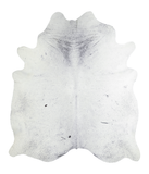 Salt and Pepper Black Cowhide Rug #A21801
