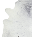 Salt and Pepper Black Cowhide Rug #A21801