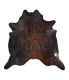 Dark Brindle Cowhide Rug #A21858
