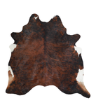 Dark Brindle Cowhide Rug #A21906