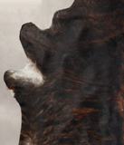 Dark Brindle Cowhide Rug #A21953