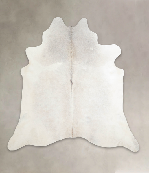 Grey with Beige Cowhide Rug #A21989