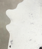 Salt and Pepper Black Cowhide Rug #A22007