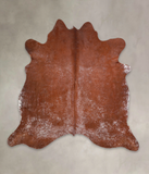 Salt and Pepper Brown Cowhide Rug #A22086