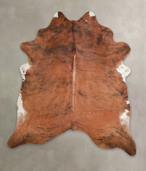 Medium Brindle Cowhide Rug #A22129