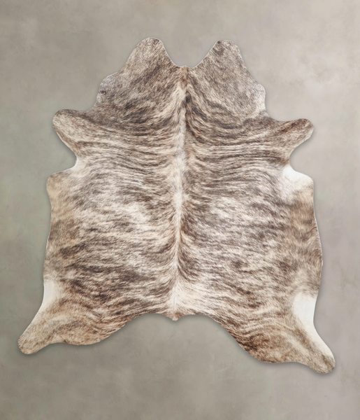 Light Brindle Cowhide Rug #A22186
