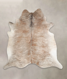 Light Brindle Cowhide Rug #A22202