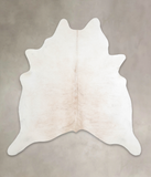 Ivory with Beige Cowhide Rug #A22205