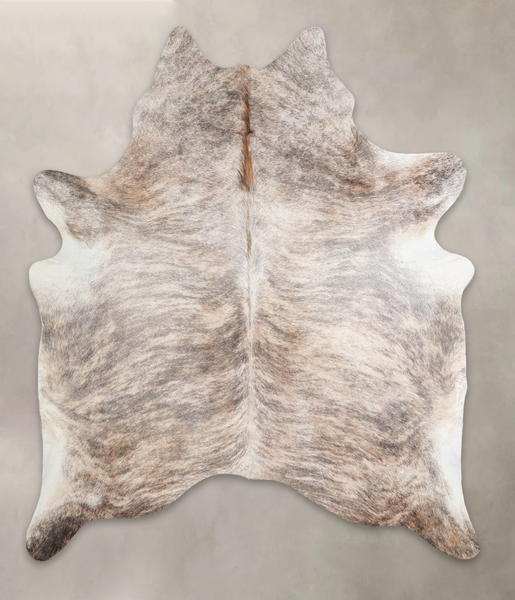 Light Brindle Cowhide Rug #A22229