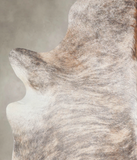 Light Brindle Cowhide Rug #A22229