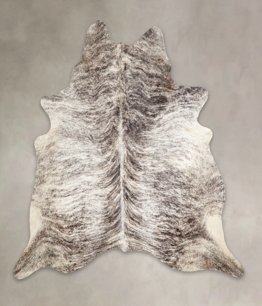 Grey Brindle Cowhide Rug #A22234