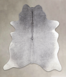 Medium Grey Cowhide Rug #A22248