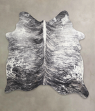Grey Brindle Cowhide Rug #A22310